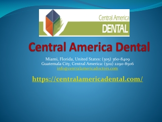 Dr. Guillermo Contreras - Prosthodontist, Oral Rehabilitation
