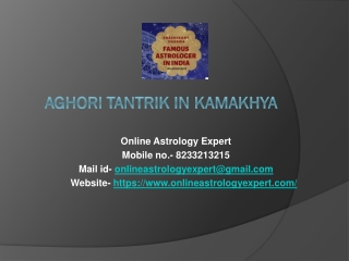 Aghori Tantrik in Kamakhya