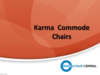 Karma Commode Chair, Buy Commode Wheelchair Online in India - wheelchair central