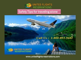 Safety tips for traveling alone