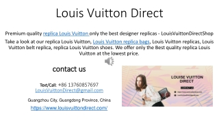 Premium quality replica Louis Vuitton only the best designer replicas - LouisVuittonD