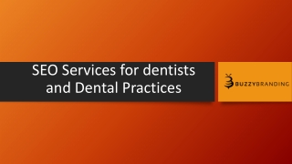 SEO Services for dentists and Dental Practices