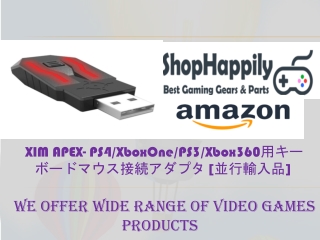 XIM APEX- PS4/XboxOne/PS3/Xbox360用キーボードマウス接続アダプタ [並行輸入品]