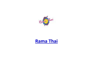 15% Off - Rama Thai-Camberwell - Order Food Online