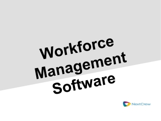 Workforce Management Software