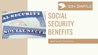 social security benefits - SSN Simple