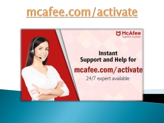 mcafee.com/activate