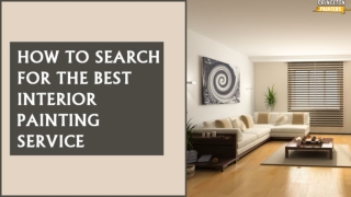 How to search for the best interior painting service