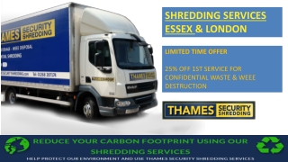 Shredding Services in Essex & London