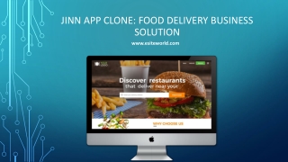 Jinn app clone: food delivery business solution