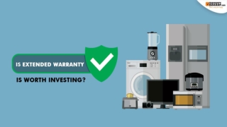 Warranty Bazaar - Is Extended Warranty is Worth Investing?