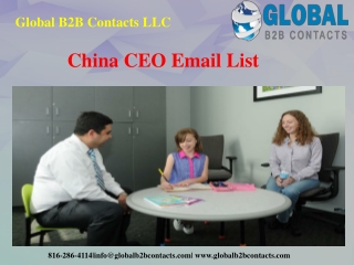 China CEO Email List