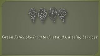 Private Dining Catering Vancouver