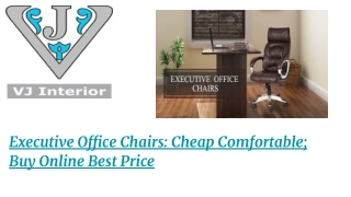 Executive Office Chairs With Best Price