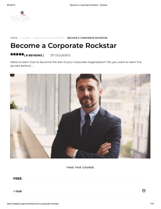 Become a Corporate Rockstar - Edukite