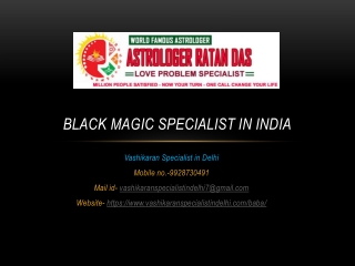 Black magic specialist in India