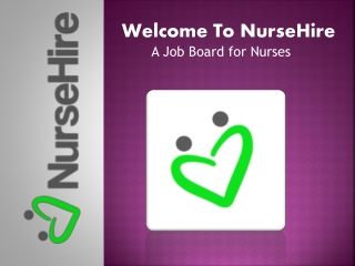 Job Board For Nurses Hiring in USA - NurseHire