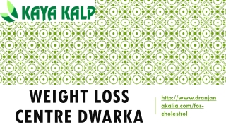 Weight Loss Centre Dwarka-Dr Anjana Kalia