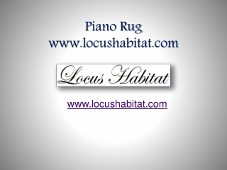 Piano Rug – www.locushabitat.com