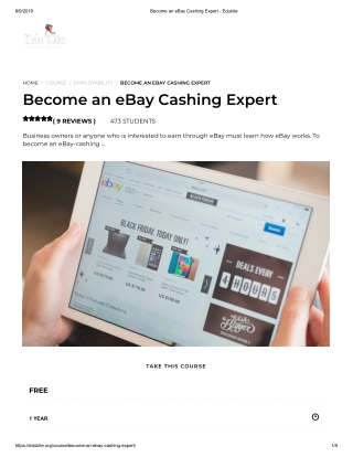 Become an eBay Cashing Expert - Edukite