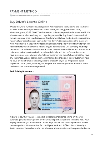 Buy real Driver’s License online,Buy Driver’s License, Buy USA driver’s License