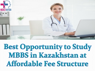 MBBS in Kazakhstan | Mediconation