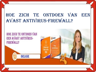 Hoe zich te ontdoen van een Avast Antivirus-firewall?