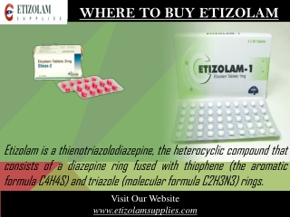 Where To Buy Etizolam