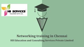 Networking training in Chennai