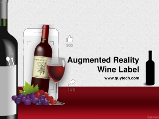 Augmented Reality Wine Labels App with Quytech