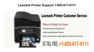 Lexmark Printer Technical Support Number 1-855-617-9111