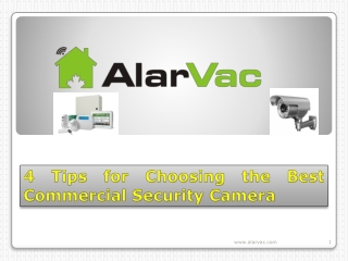4 Tips for Choosing the Best Commercial Security Camera