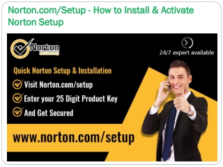Norton.com/Setup - How to Install & Activate Norton Setup