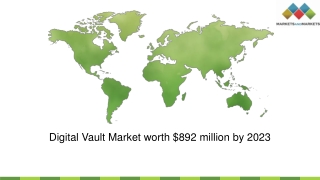 Global Digital Vault Market will reach $892 million by 2023