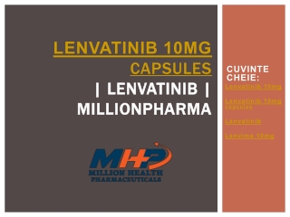 Lenvatinib 10mg capsules | Lenvatinib | Millionpharma