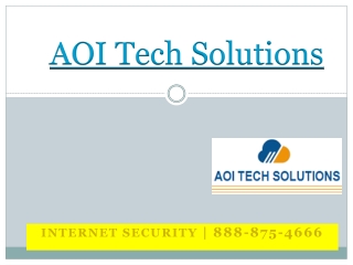 AOI Tech Solutions | Network Protection Call: 8888754666