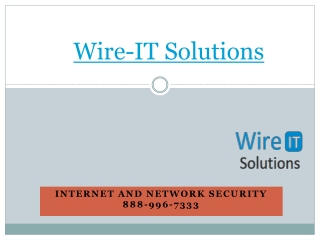 Wire IT Solutions | Internet Security | 8889967333