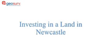 Surveyor In Newcastle 