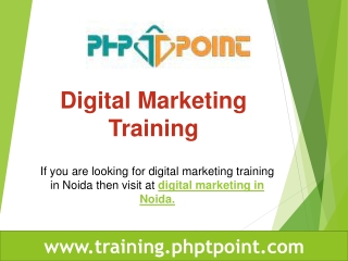 Digital Marketing Training