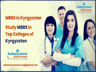 MBBS in Kyrgyzstan at afoordable price