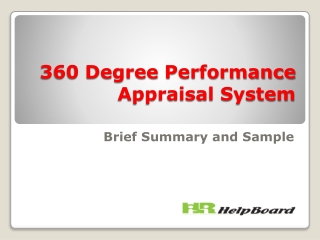 360 degree appraisal