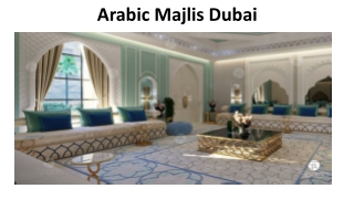 Arabic Majlis Dubai