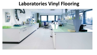 Laboratories Vinyl Flooring Dubai