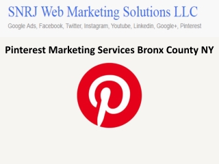 Pinterest Marketing Services Bronx County NY