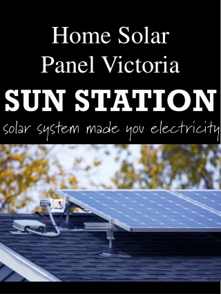 Home Solar Panel Victoria