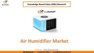 Air Humidifier Market Size- KBV Research