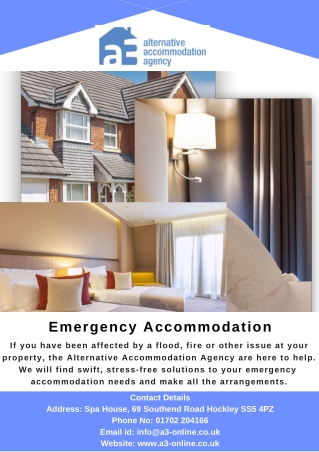 Emergency Accommodation