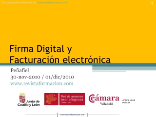 Firma y factura electrónica