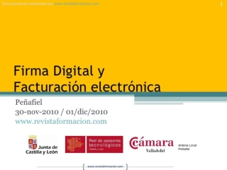 Firma y factura electronica