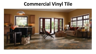 Commercial Vinyl Tile In Dubai